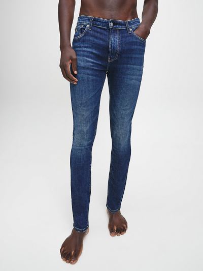 Calvin Klein Ruhák HU451424 | Calvin Klein Super Férfi Farmernadrág Világos Kék